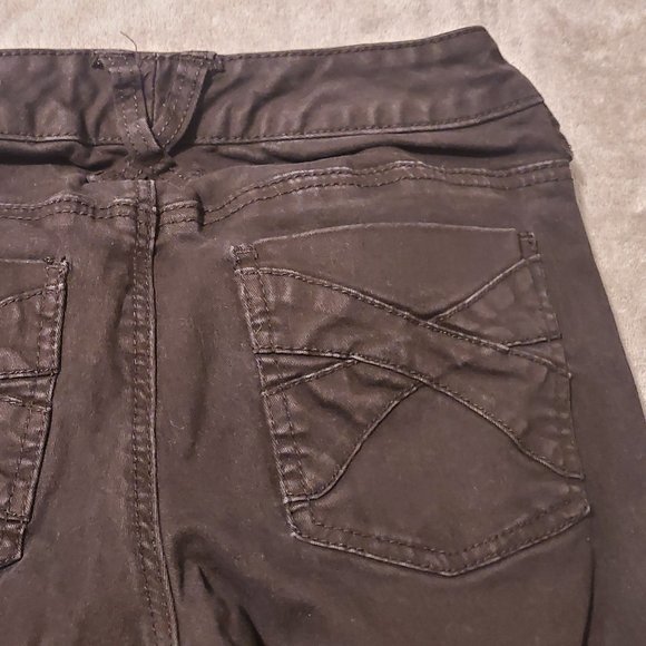 Royal Bones by Tripp Black Fishnet Skinny Jeans - Picture 8 of 9